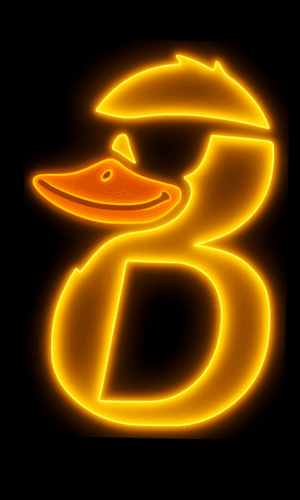 Glowing Duck